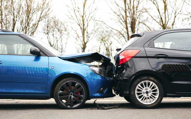 Reclamación por accidente de tránsito Accidente de coches